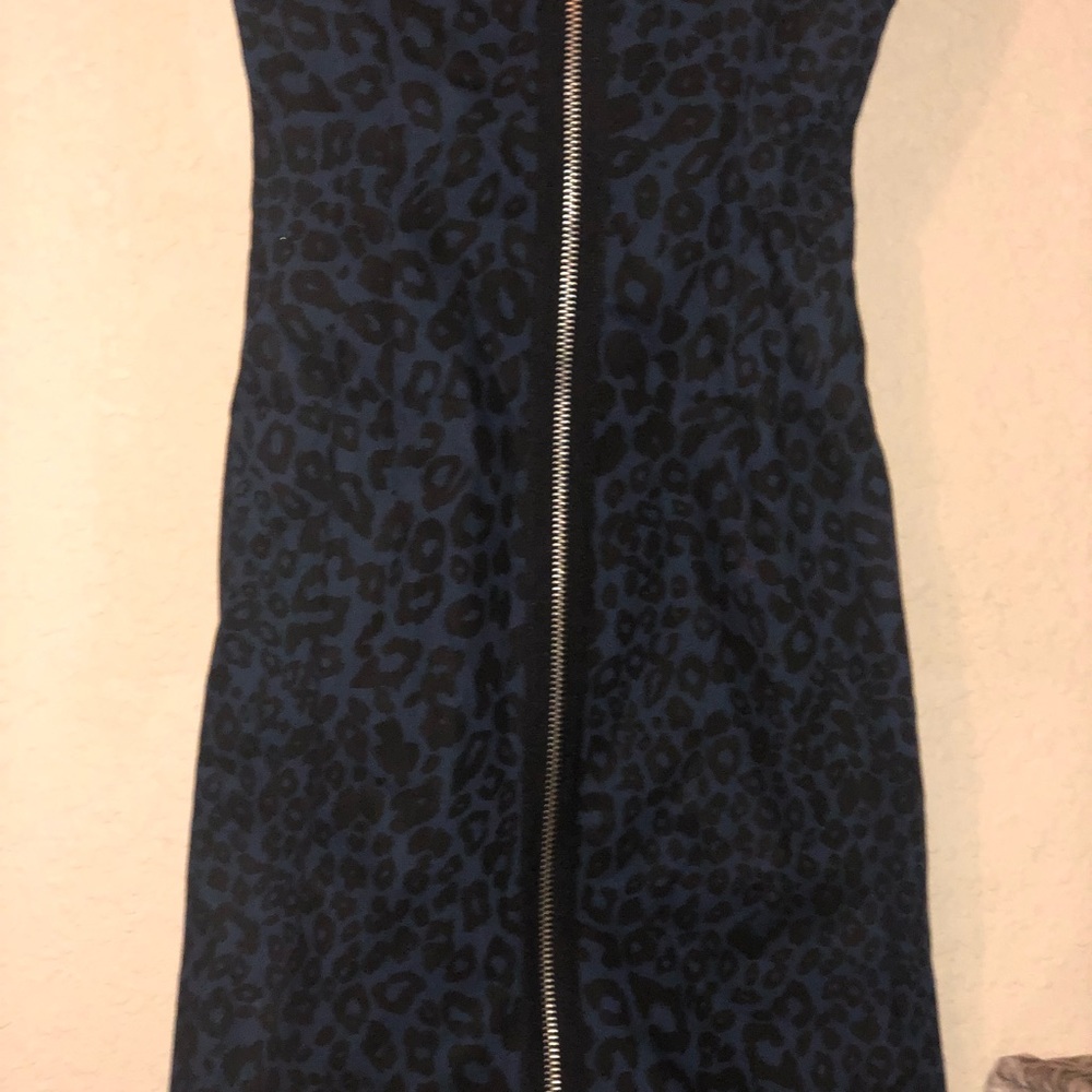 BB DAKOTA cheetah print dress